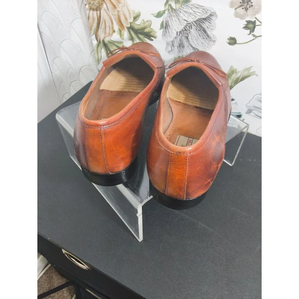 Giorgio Brutini Tan Kiltie Tassel Loafers Brown Leather Slip On Size 10.5 D